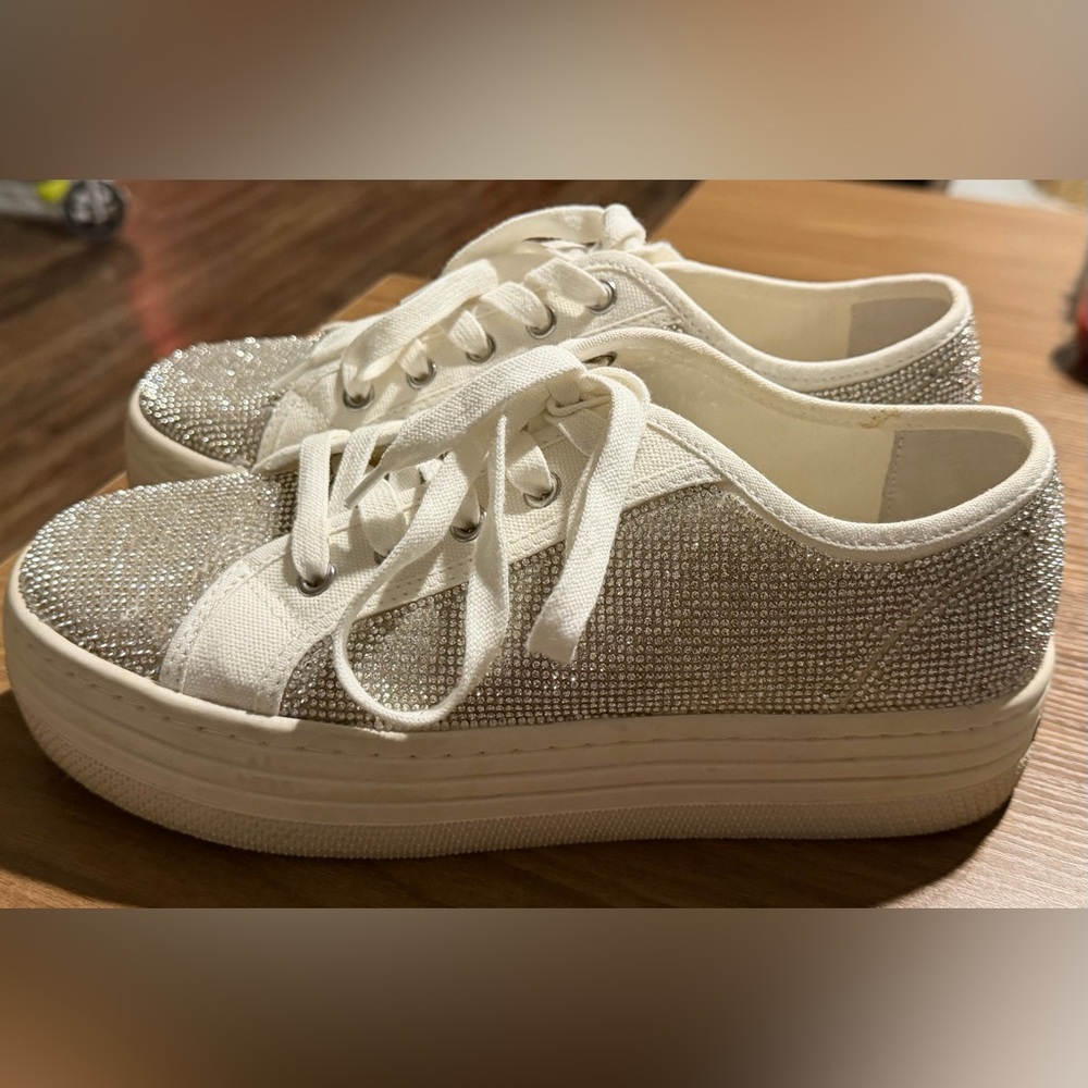 Steve Madden glitter sneakers